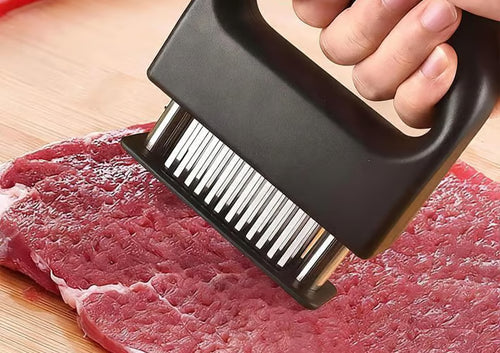 Professional Spring-Loaded Meat Tenderizer