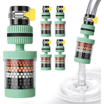 Multi-Stage Faucet Water Purifier – 6-Layer Tap Filter with Easy Install
