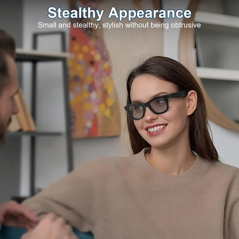 🔥12Pcs/Box Smart Glasses LED Privacy Stickers, Light Block Stickers for AI Smart Glasses