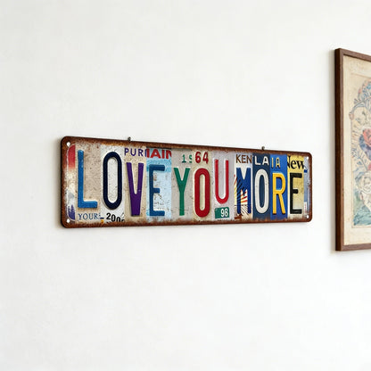 ❤️ 2D Romantic Metal Wall Decor(2D flat printing)