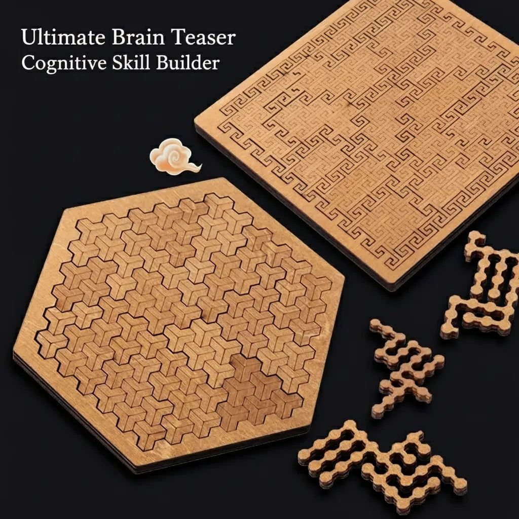 🎄Christmas Sale 🧩Fractal Tray Puzzles