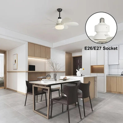 🏆LAST DAY SALE 49% OFF🔥SmartBreez 40W LED Ceiling Fan Light – 20.5” Ultra-Quiet with Remote 🎯 | E27 + FREE B22 Adapter 🔌 | For Bedroom 😴, Kitchen 👩‍🍳 & Garage 🛠️ – UK Ready! 🇬🇧