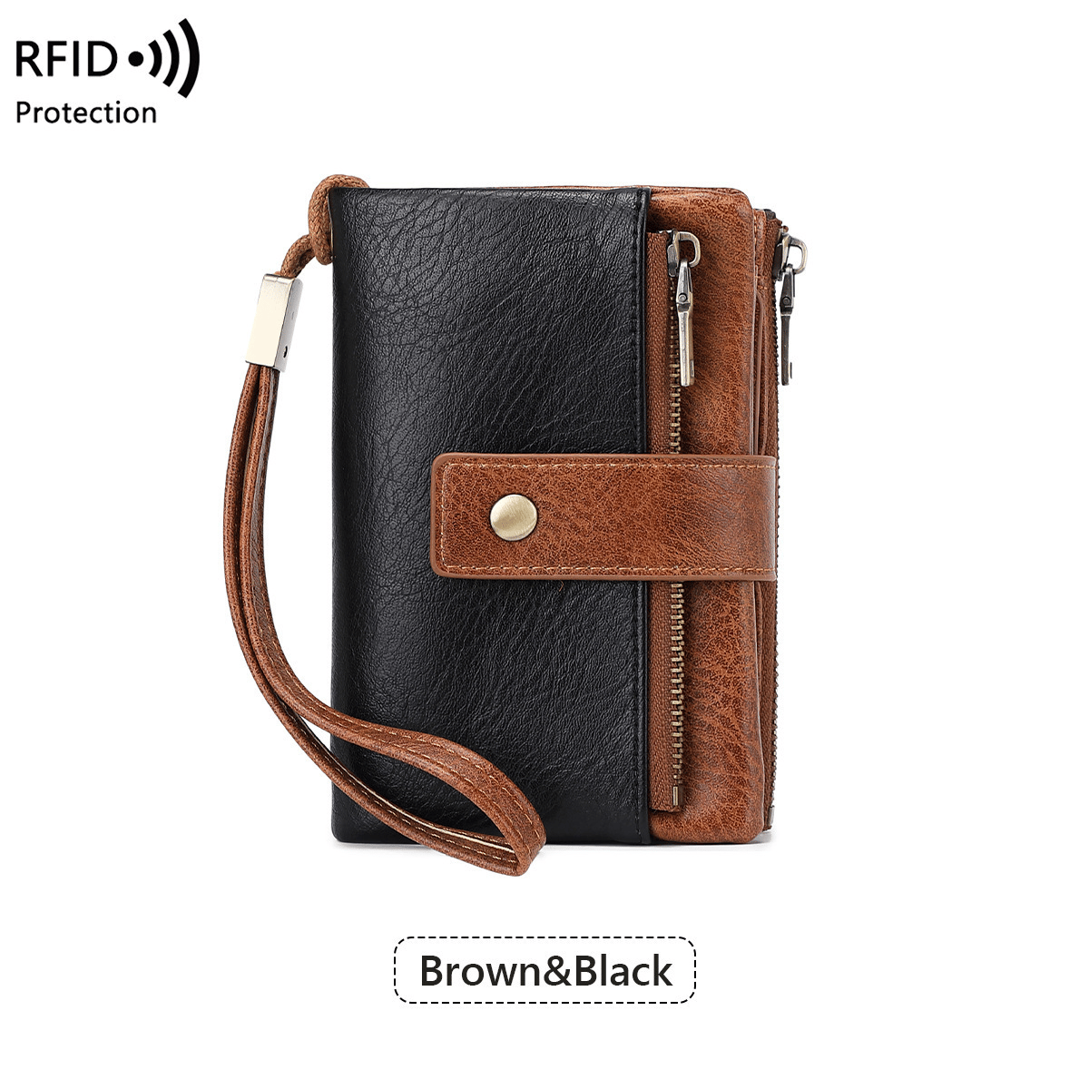 Women's RFID Leather Long Wallet - Stylish Clutch👛