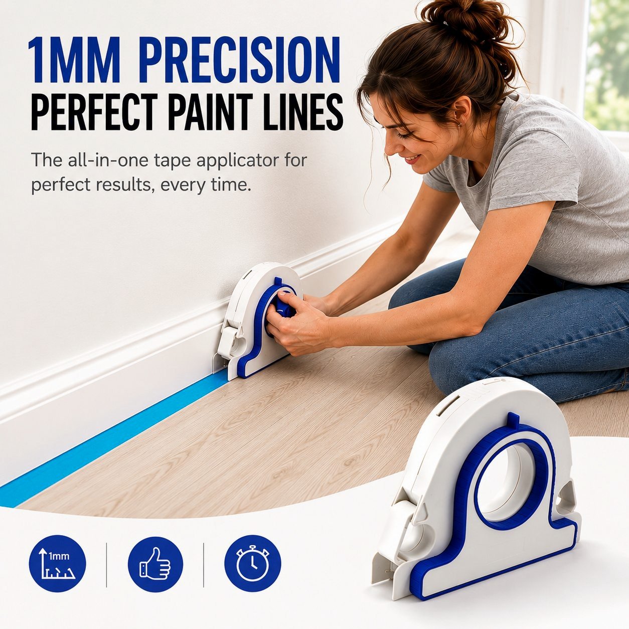 🏠High-efficiency Painter Masking Tape Applicator