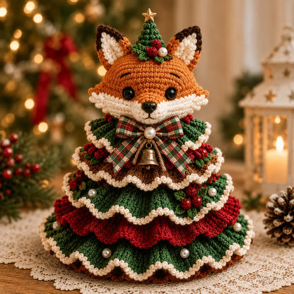 🔥LAST DAY 50% OFF - 🎄Crochet Animal Christmas Tree DIY Kit – Stitch a Little Christmas Magic