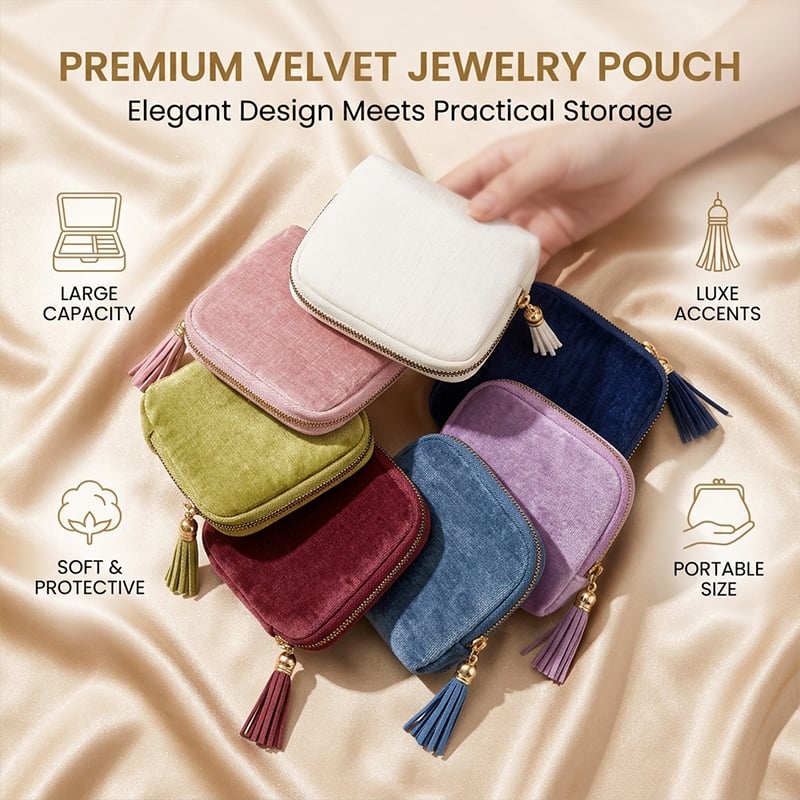 ✨Tassel Jewelry Pouch