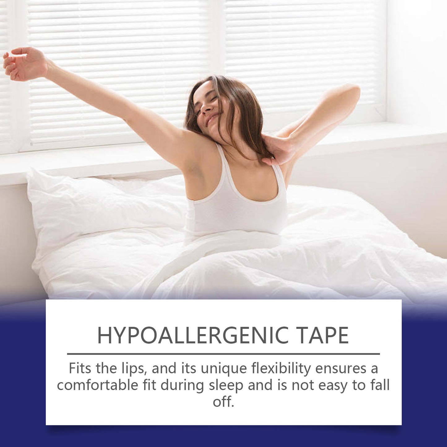Gentle, Safe & Effective Mouth Tape for Nasal Breathing