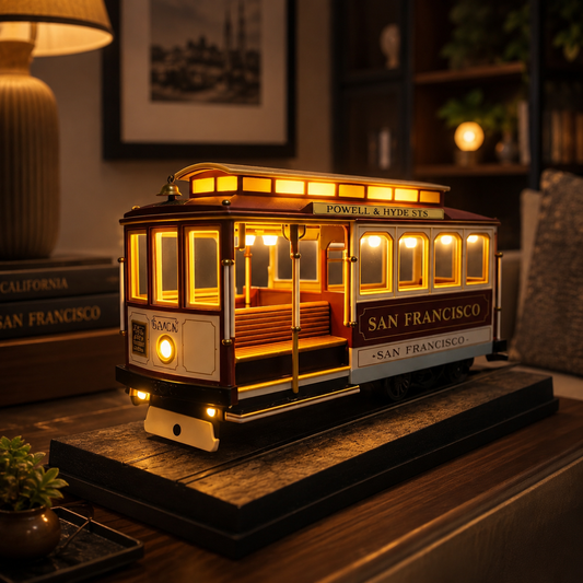 ⏰49% OFF Vintage San Francisco Tram Desk Lamp