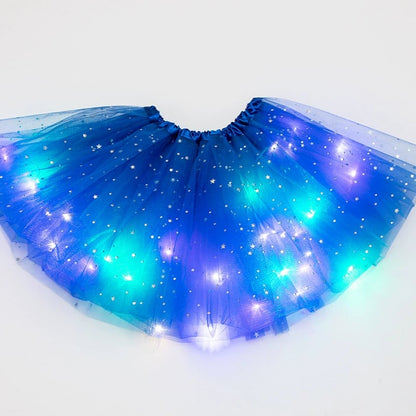 Final Clearance!🌟 Princess Glow LED Skirt | Soft, Safe & Stretchy for All-Day Play– Last Chance at This Price! 🔥🔥Buy 2 Get 10% Off