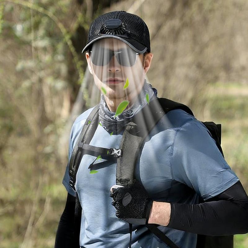 🧢 2026 Pro Outdoor Cooling Hat ❄️ Dual-Power Fan Cap🥳Buy 2 Get 10% Off