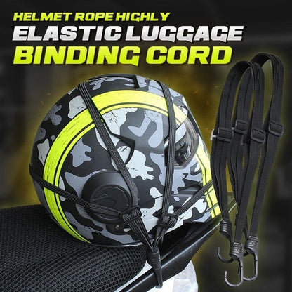 🔥🔥Helmet Rope Highly Elastic Luggage Binding Cord