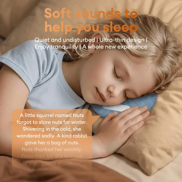 🔥S1 Ultra-Thin Bluetooth Pillow Speaker - Bone Conduction Technology