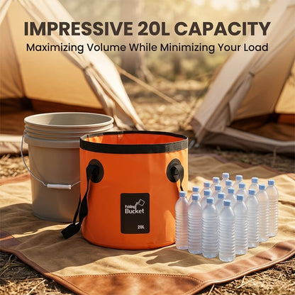 Portable Folding Water Storage Bucket