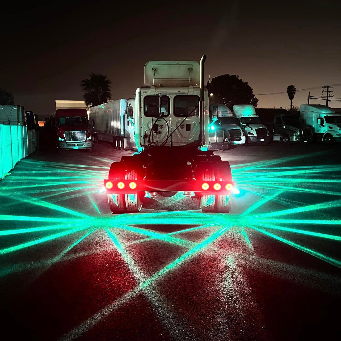 LED Watermelon Light Indicator Side Marker Signal Light Suitable For All Trucks, Trailers, Construction Vehicles, Pickup Trucks, Off-Road Vehicles, Etc.