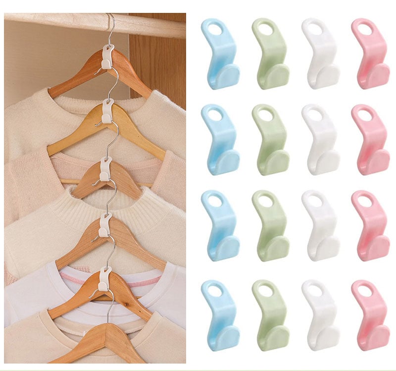 🔥The best closet helper]Space-Saving Clothes Hanger Connector Hooks