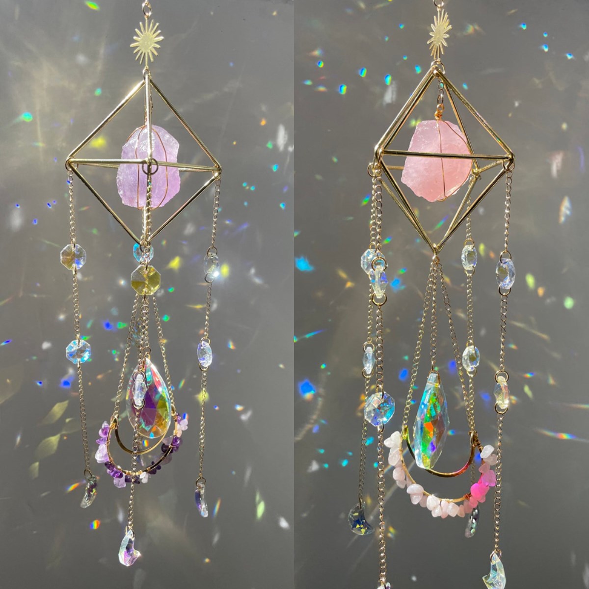 🥳Handmade Aurora Crystal Suncatchers🔥Buy 2 Get 10% Off