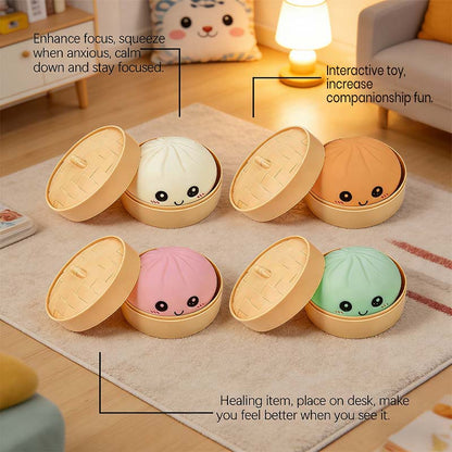 Ultra-Rare Rainbow Smiling Dumpling Squishy     🔥🔥 Buy 2, Get 10% Off