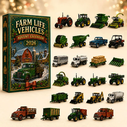 🏡🌾 The Farm Life We Remember – 24-Day Christmas Advent Calendar 🎄🚜