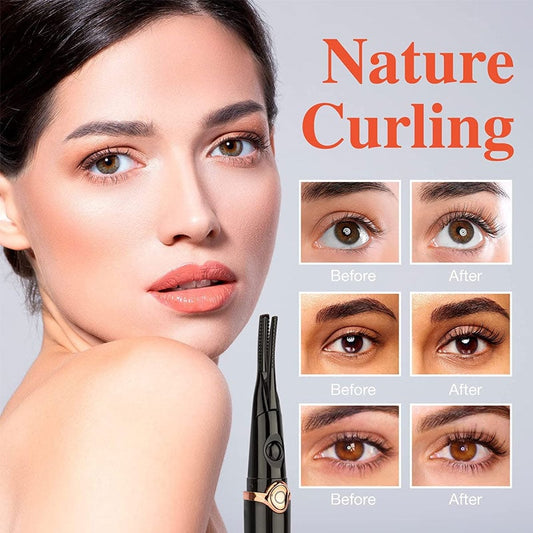 Electric Eyelash Curler for Instant Glam ✨ Blink & Dazzle!