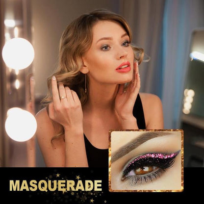 💖REUSABLE SELF-ADHESIVE EYELINER & GLITTER EYELASH STICKERS💖