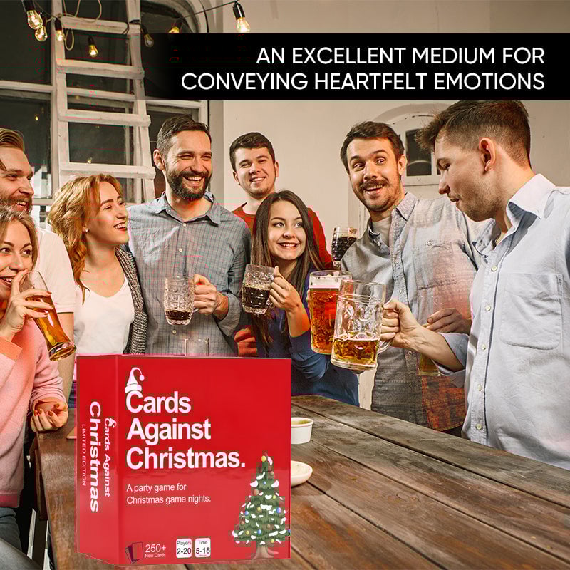 🏆Flash Sale⚡🔥Cards Against Christmas - Game for Christmas Nights