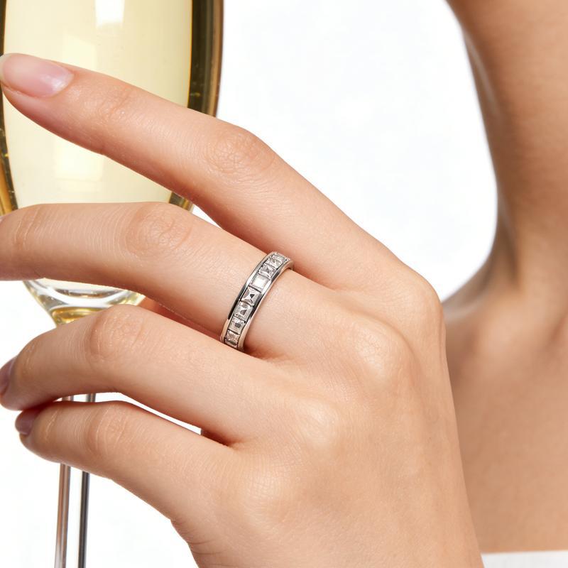 Anxiety Rings for Women and Men Titanium Steel