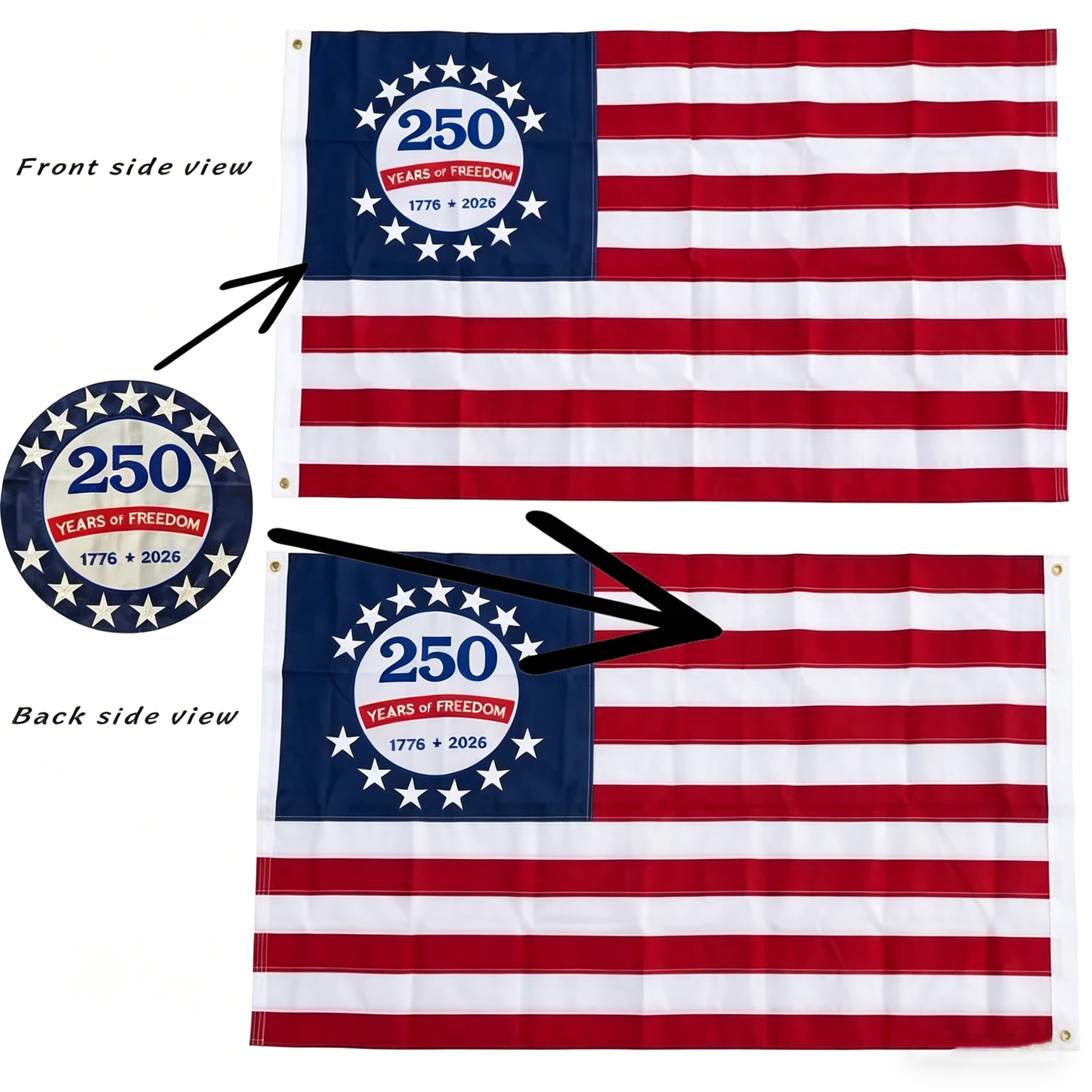 🔥Last Day 50% OFF ✨Limited Edition USA Flag (1776–2026)-EV