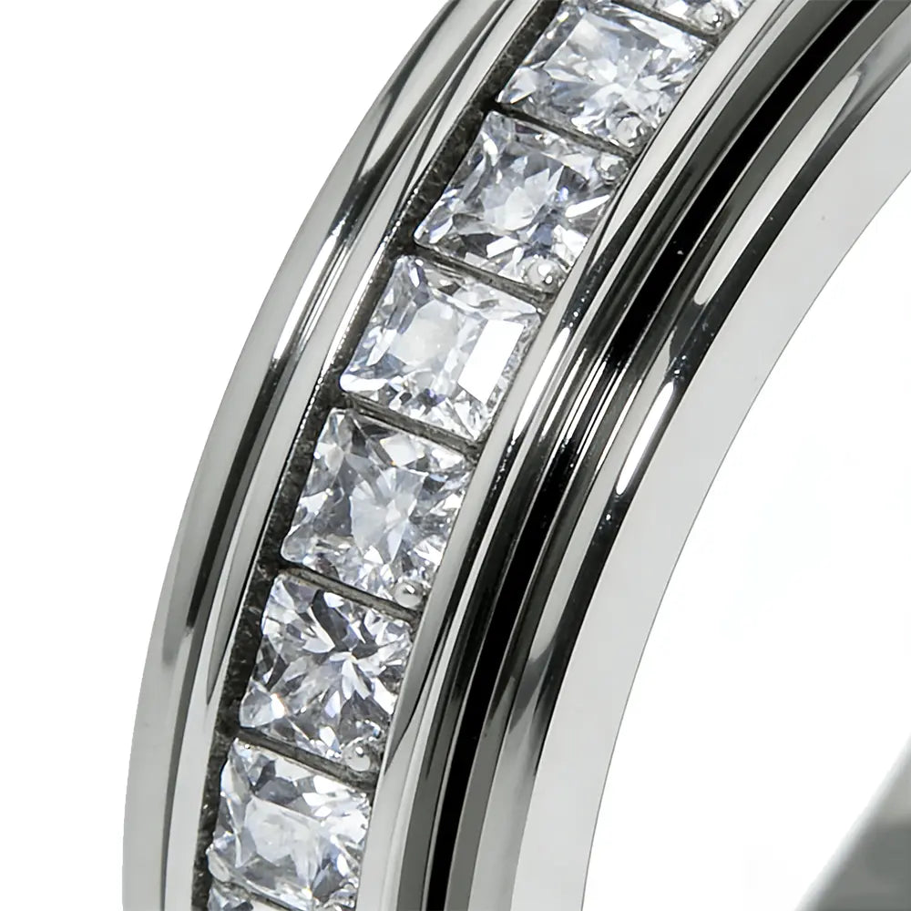 Anxiety Rings for Women and Men Titanium Steel