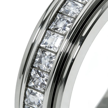 Anxiety Rings for Women and Men Titanium Steel