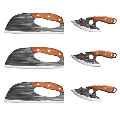 💎 Premium Hand-Forged Knives – Ultimate Kitchen Cutting Experience