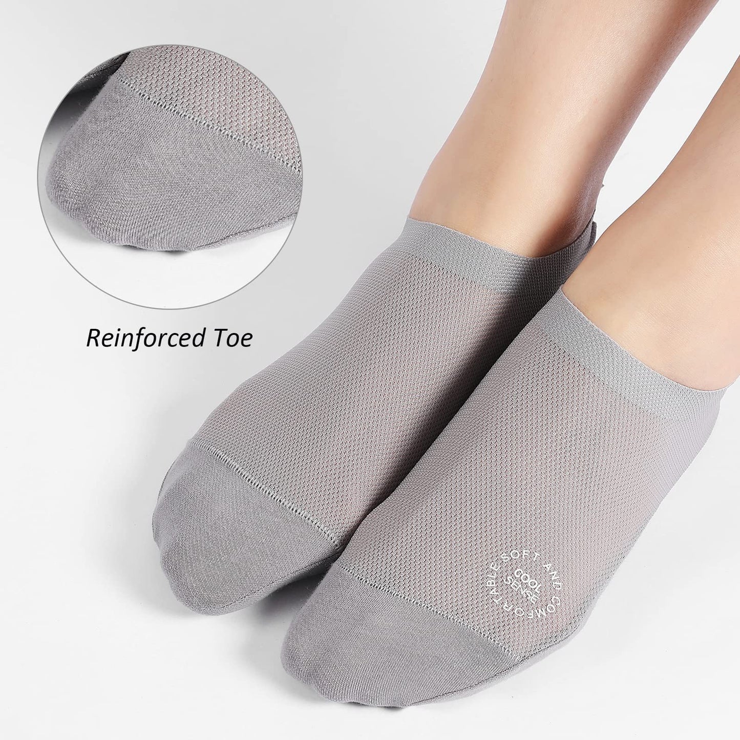 🔥Best-Selling Unisex Ultra-Thin Non-Slip No-Show Socks