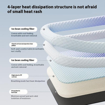 😍Ice Silk Pet Cooling Mat – Breathable Summer Cooling Bed for Dogs & Cats🥳Buy 2 Get 10% Off