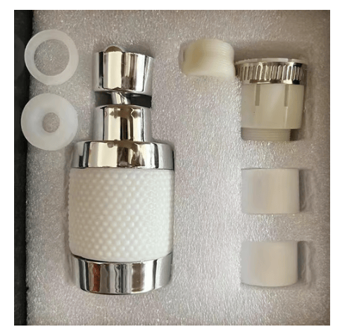 🔥Splash proof booster swivel kitchen filter tap