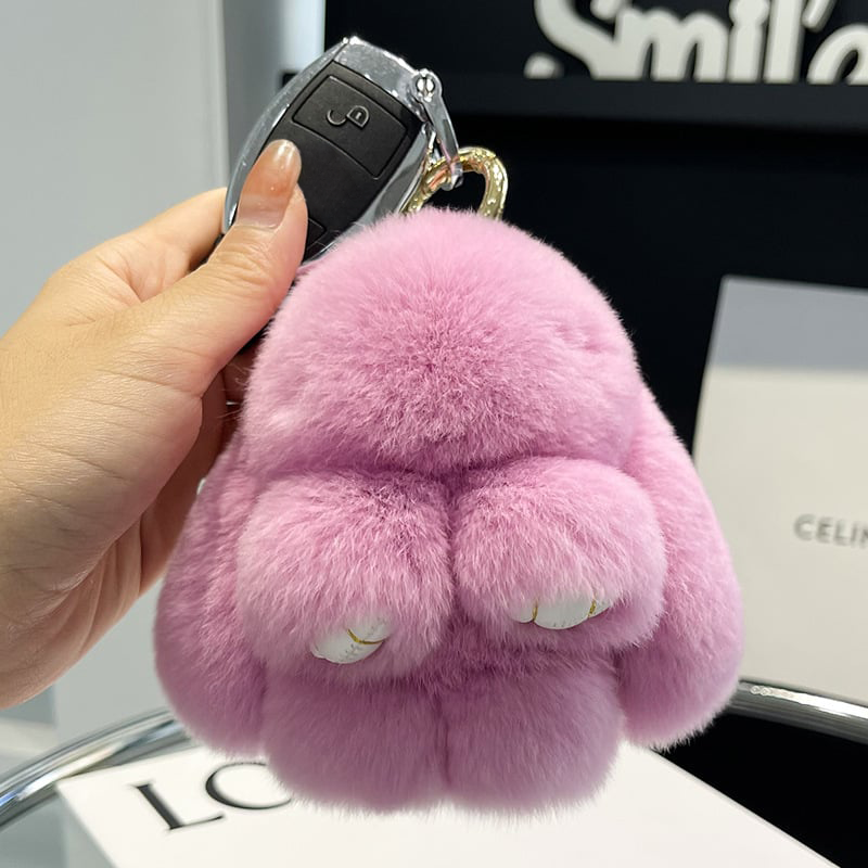 💕Early Bird Special Offer: 60% OFF🐰 Handmade Soft Bunny PomPom Charms   🔥🔥 Buy 2, Get 10% Off