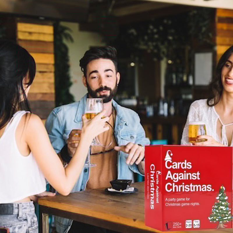 🏆Flash Sale⚡🔥Cards Against Christmas - Game for Christmas Nights