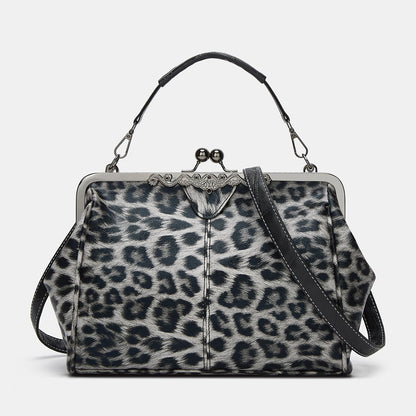 💼2026 New Kattee Elegant Waterproof Women’s Leather Kiss-Lock Tote Handbag