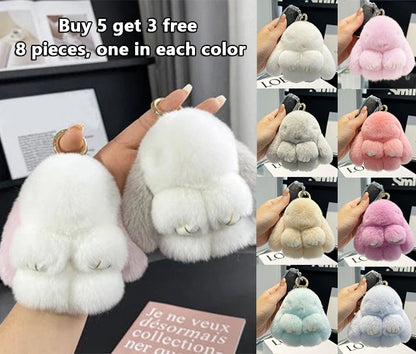 💕Early Bird Special Offer: 60% OFF🐰 Handmade Soft Bunny PomPom Charms   🔥🔥 Buy 2, Get 10% Off