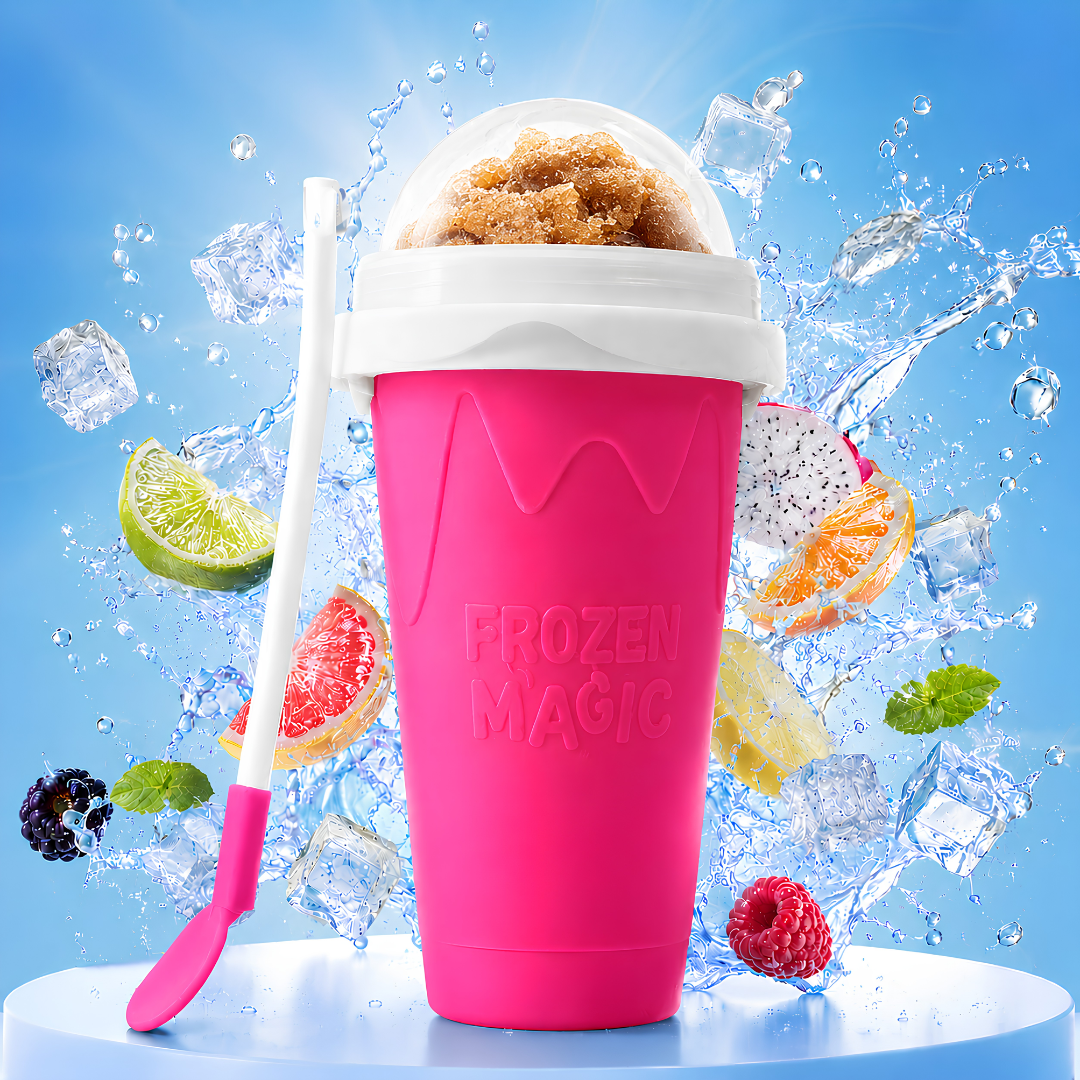🔥 LAST DAY SALE 50% OFF 🔥 Magic Slushy Maker Cup ✨ Turn Any Drink Into A Slushie In Minutes
