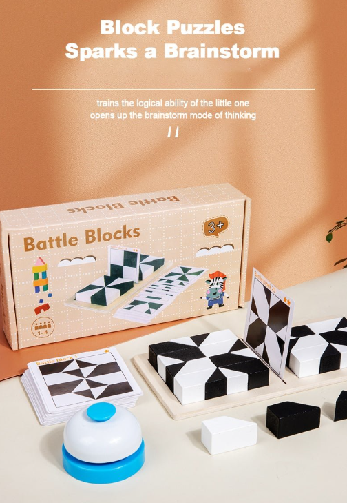 🖤🌟Puzzles Hidden Building Blocks Puzzles Toys