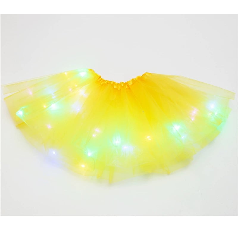 Final Clearance!🌟 Princess Glow LED Skirt | Soft, Safe & Stretchy for All-Day Play– Last Chance at This Price! 🔥🔥Buy 2 Get 10% Off