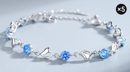 ✨Elegant Sparkling Lucky Clover Bracelet🍀