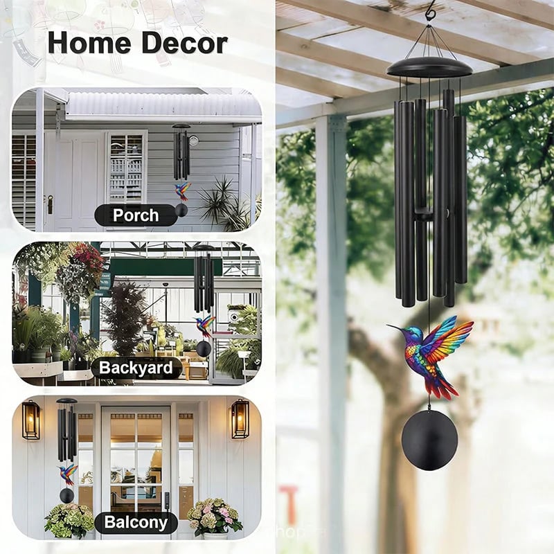 🔔Vintage Metal Memorial Wind Chimes ✨36 inches