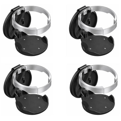 Universal Foldable Car Cup Holder with Hook – Space-Saving Vehicle Drink Organizer