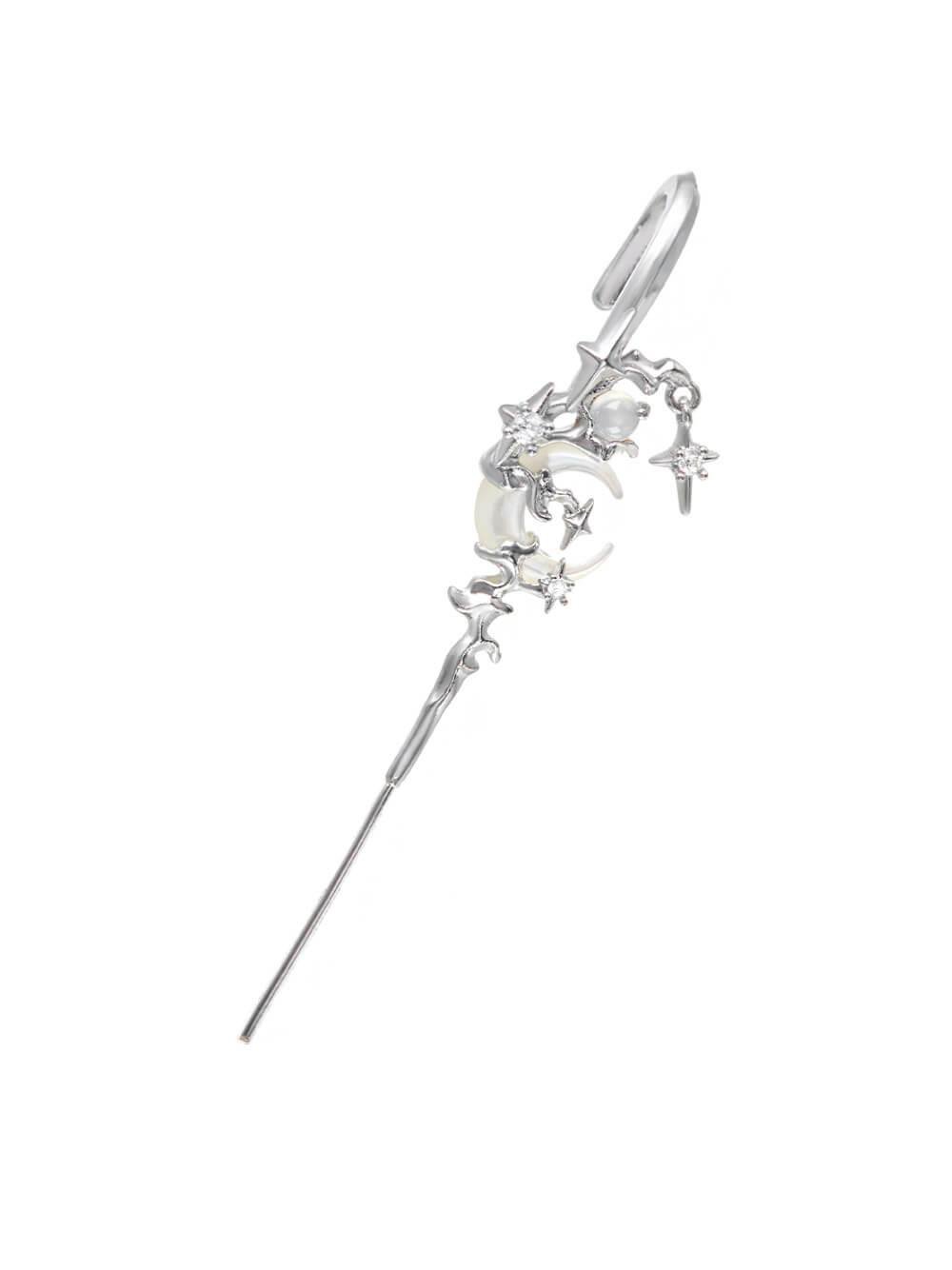 😍😍😍MYTH OF THE MOON Ear Hook Needle Piercing Earring 🔥🔥🔥Buy 2 Get 10% Off