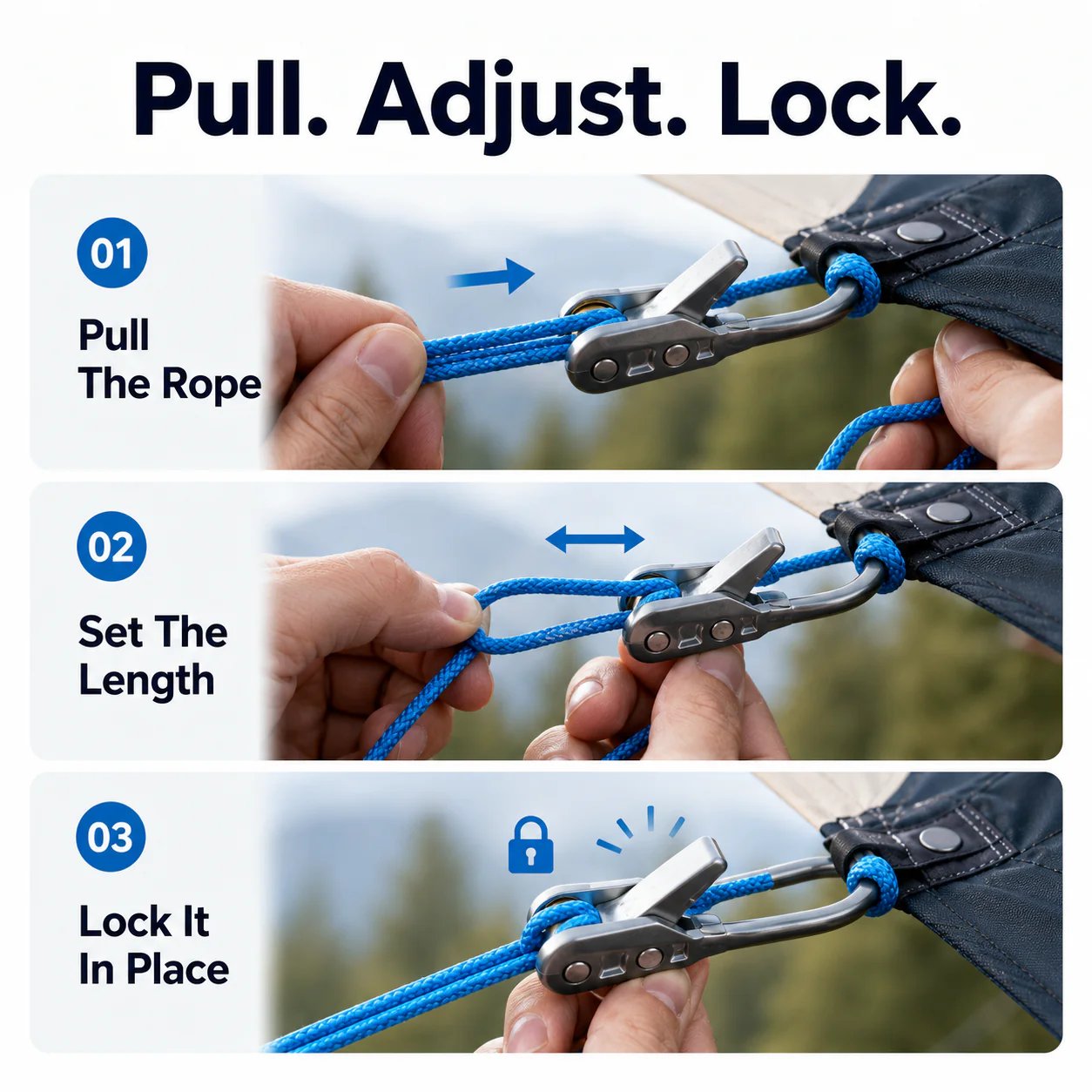 🥳Retractable Buckle Rope
