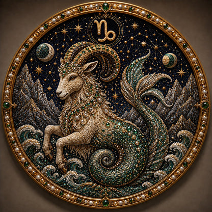 🔥49% OFF – ✨ Premium 3D Pearl 12 Zodiac Signs Art Kit | Luxury Flocked Canvas with Scratch-Resistant Non-Fading Pearl Beads DIY Handmade Astrology Decor ♈🌙💎