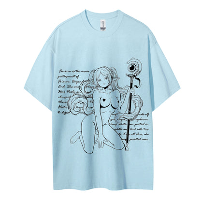 Frieren Wizardy Unisex Crew Neck Anime T-Shirt