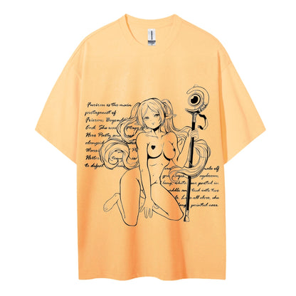 Frieren Wizardy Unisex Crew Neck Anime T-Shirt