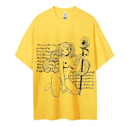 Frieren Wizardy Unisex Crew Neck Anime T-Shirt