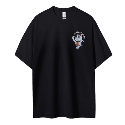 Unisex Round Neck Anime T-Shirt